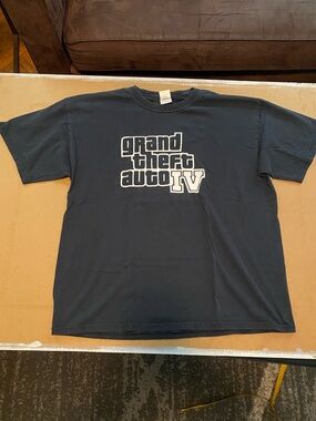Grand Theft Auto IV Black Graphic Tee